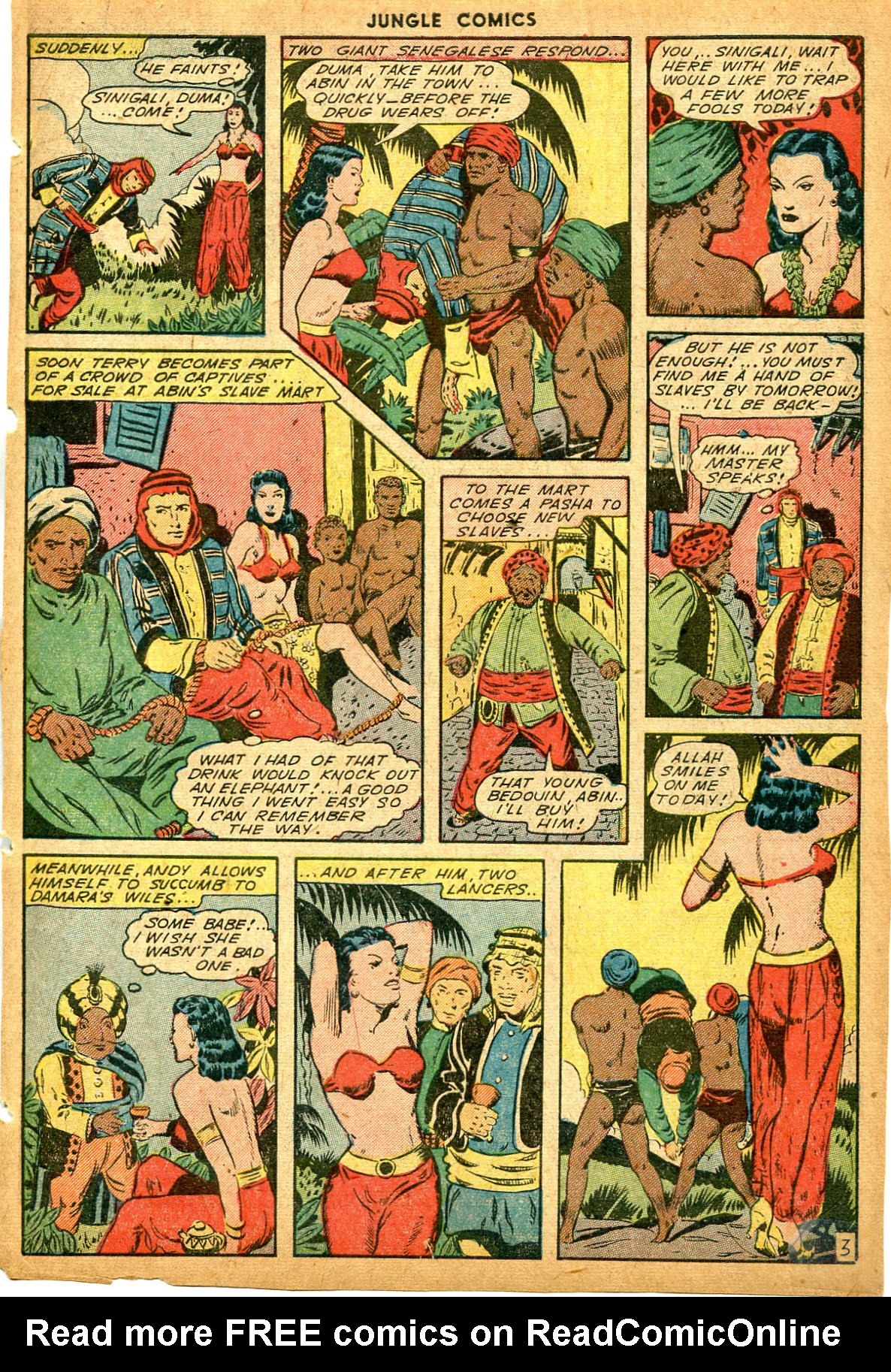 Read online Jungle Comics comic -  Issue #58 - 39