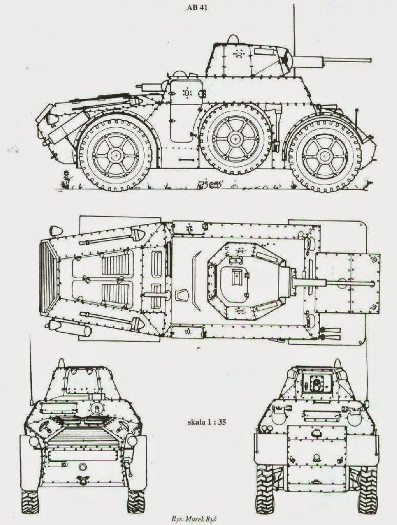 Axis Tanks and Combat Vehicles of World War II: AUTOBLINDA 40, 41 AND 43