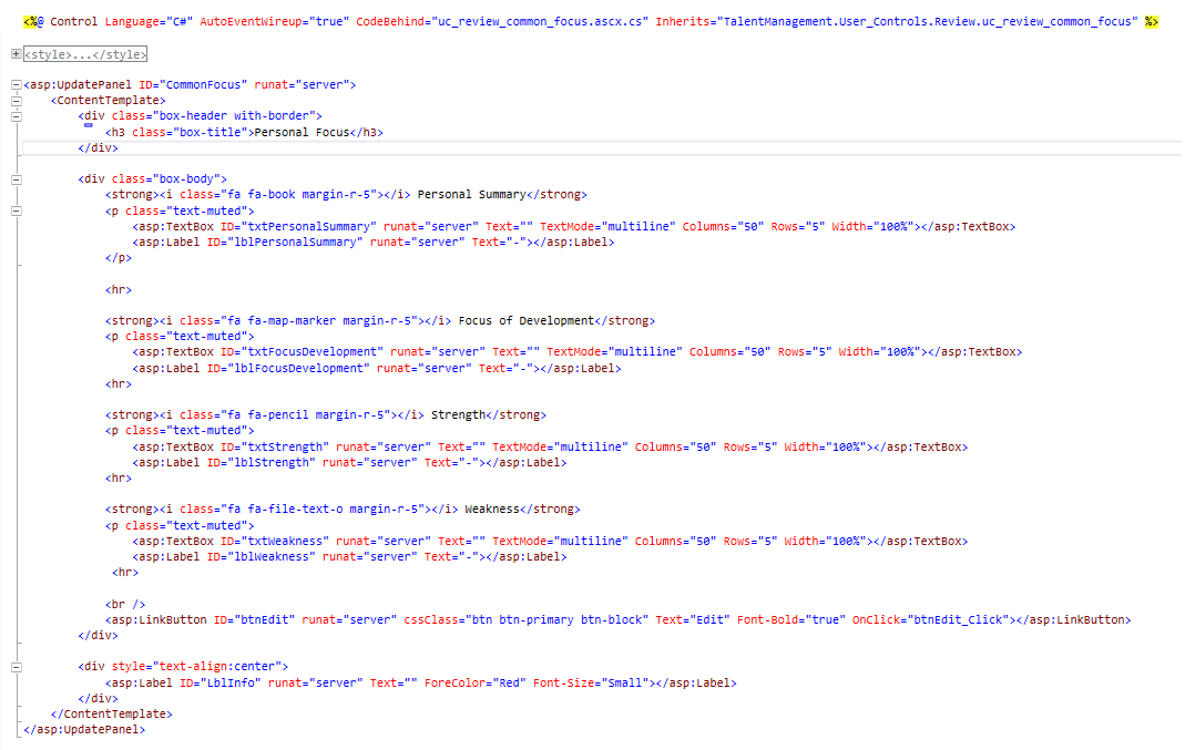 What is User Control in