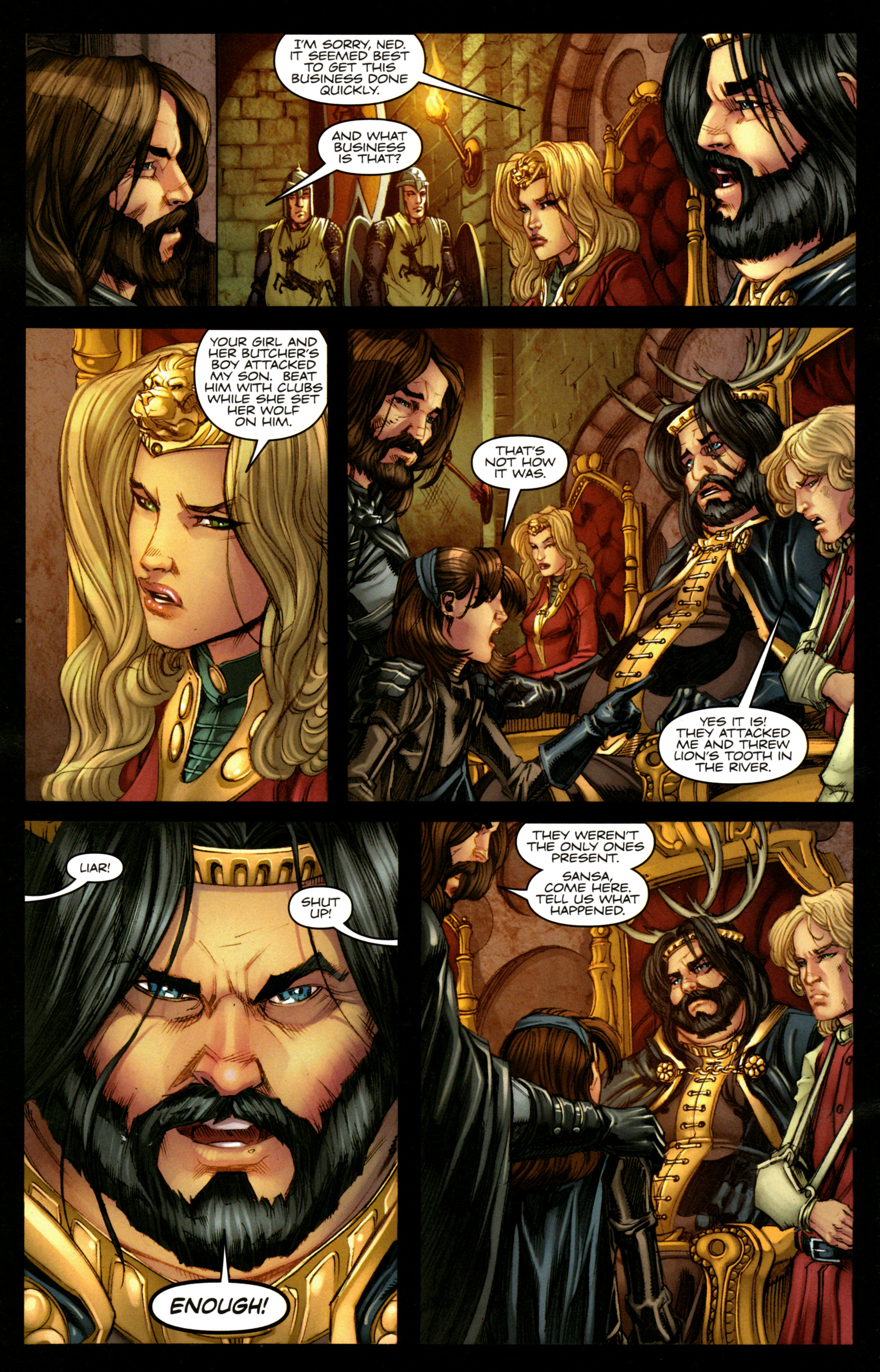 Read online A Game Of Thrones comic -  Issue #5 - 22