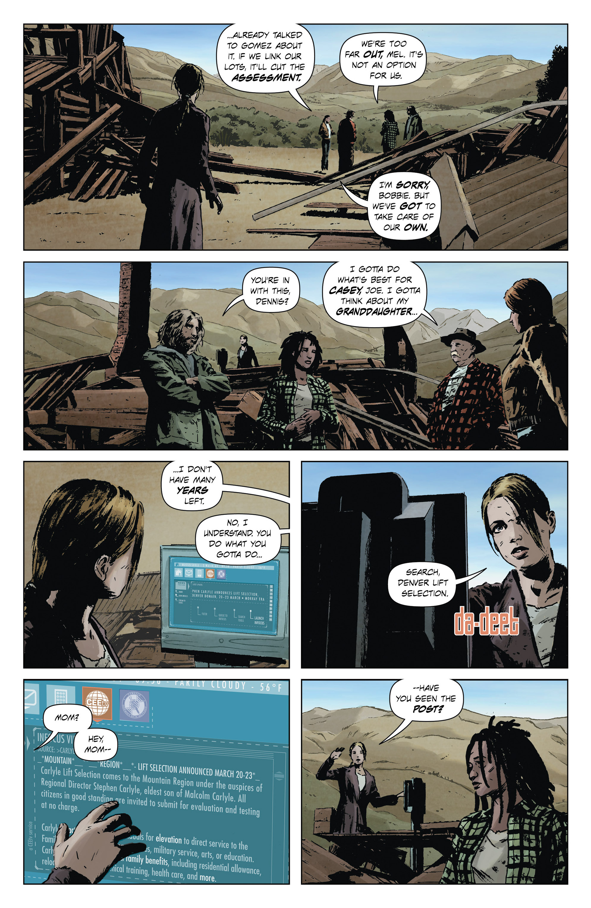 Read online Lazarus (2013) comic -  Issue # _TPB 2 - Lift - 42