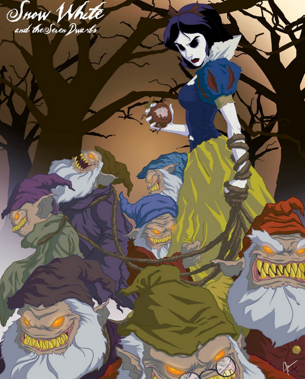 Twisted Fairy Tales By Jeffrey Thomas. The Dark Side Of Disney!