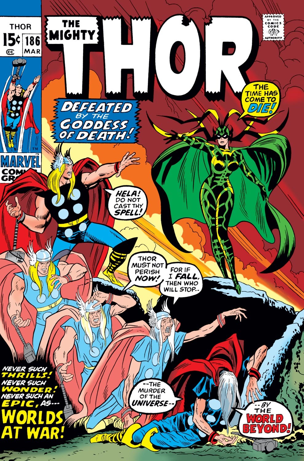 Read online Thor (1966) comic -  Issue #186 - 1