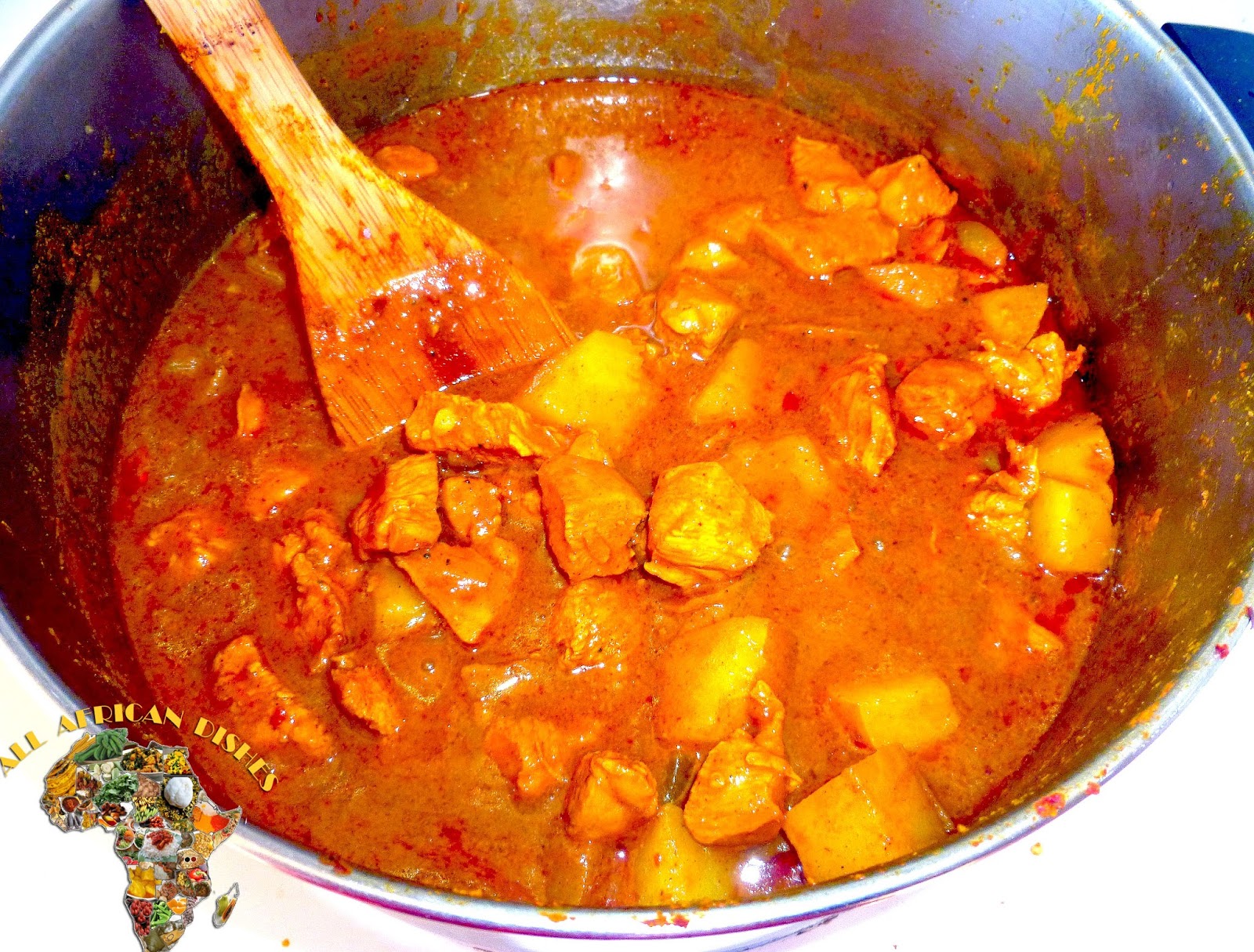 ALL AFRICAN DISHES SOUTH AFRICAN RECIPES (TURKEY CURRY POTJIE )
