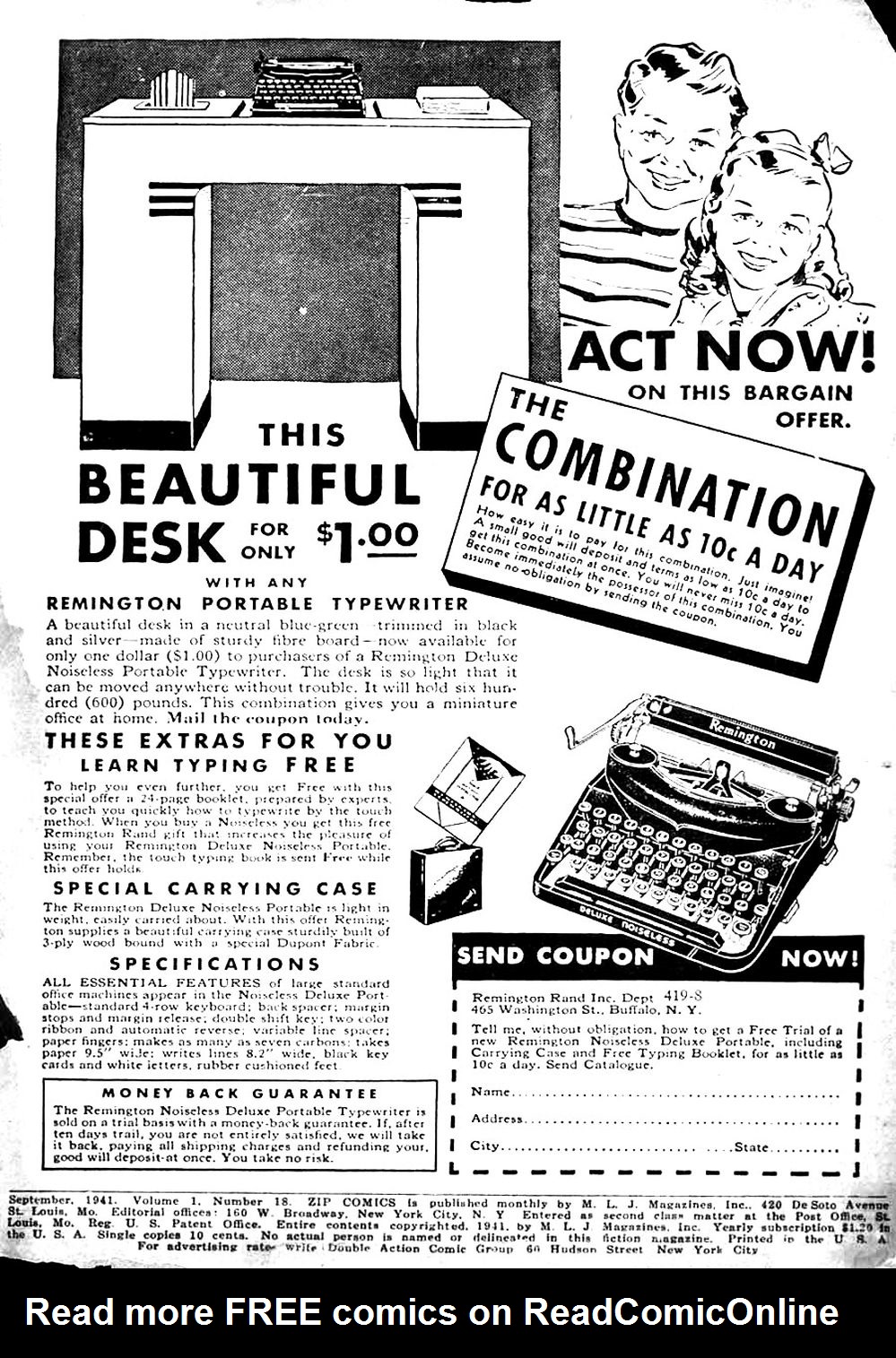 Read online Zip Comics comic -  Issue #18 - 2