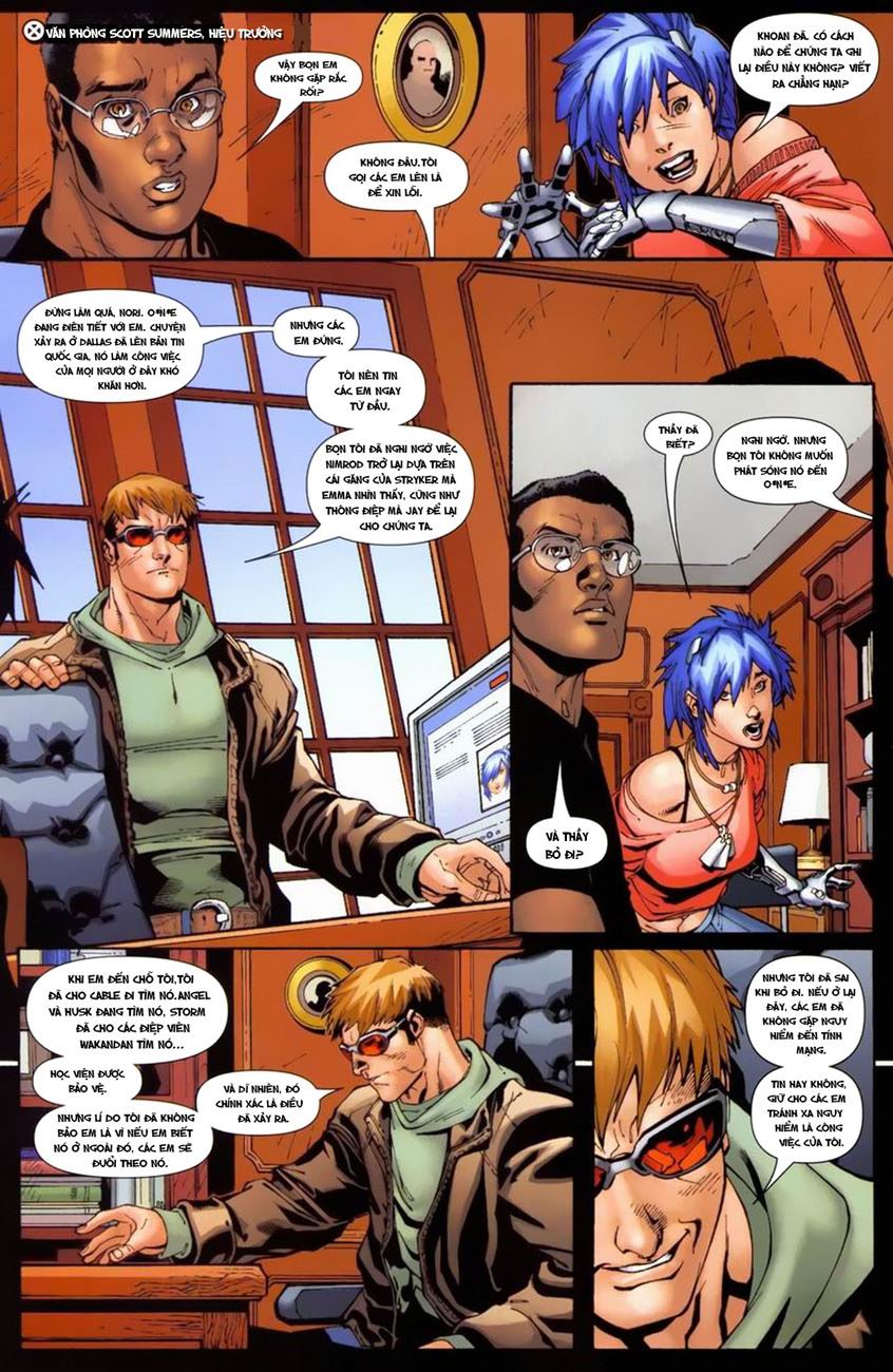 New X-Men v2 - Academy X new x-men #033 trang 13