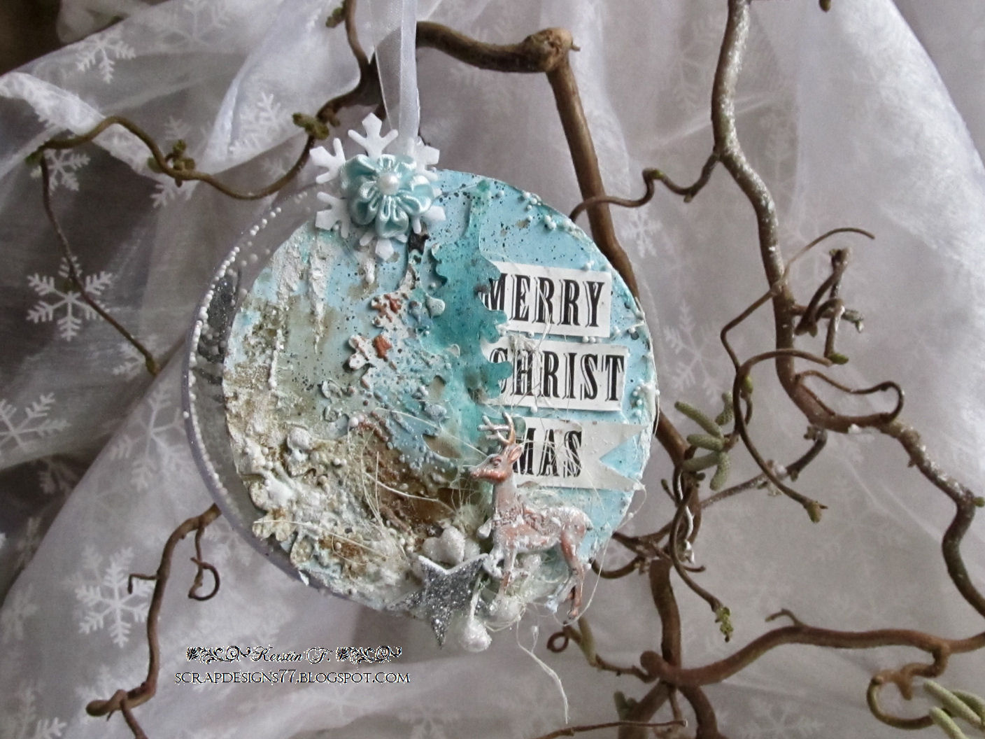 Scrapbook Dreams Christmas Ornaments