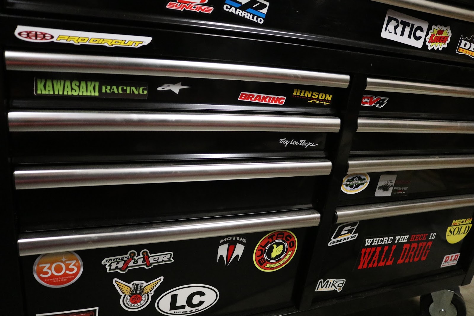 OldMotoDude Tool Box Decals