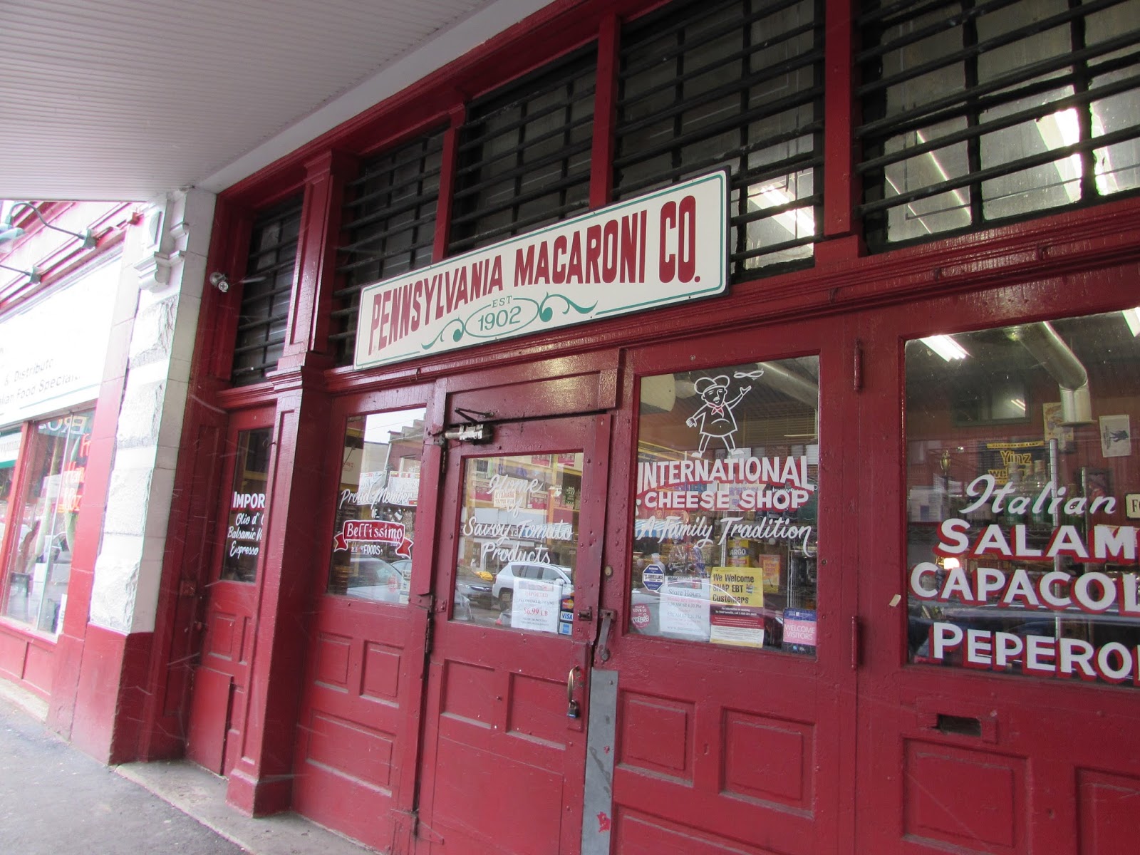 Pennsylvania Macaroni Company Family Italian Market Strip District