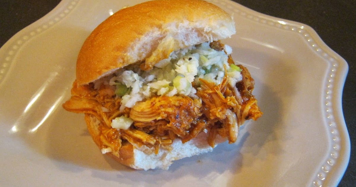 Let the Feasty Begin: Crockpot style Pulled Bar B Q Chicken