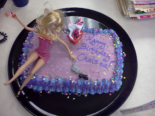 Modern Male Homemaker: Drunken Barbie Birthday Cake