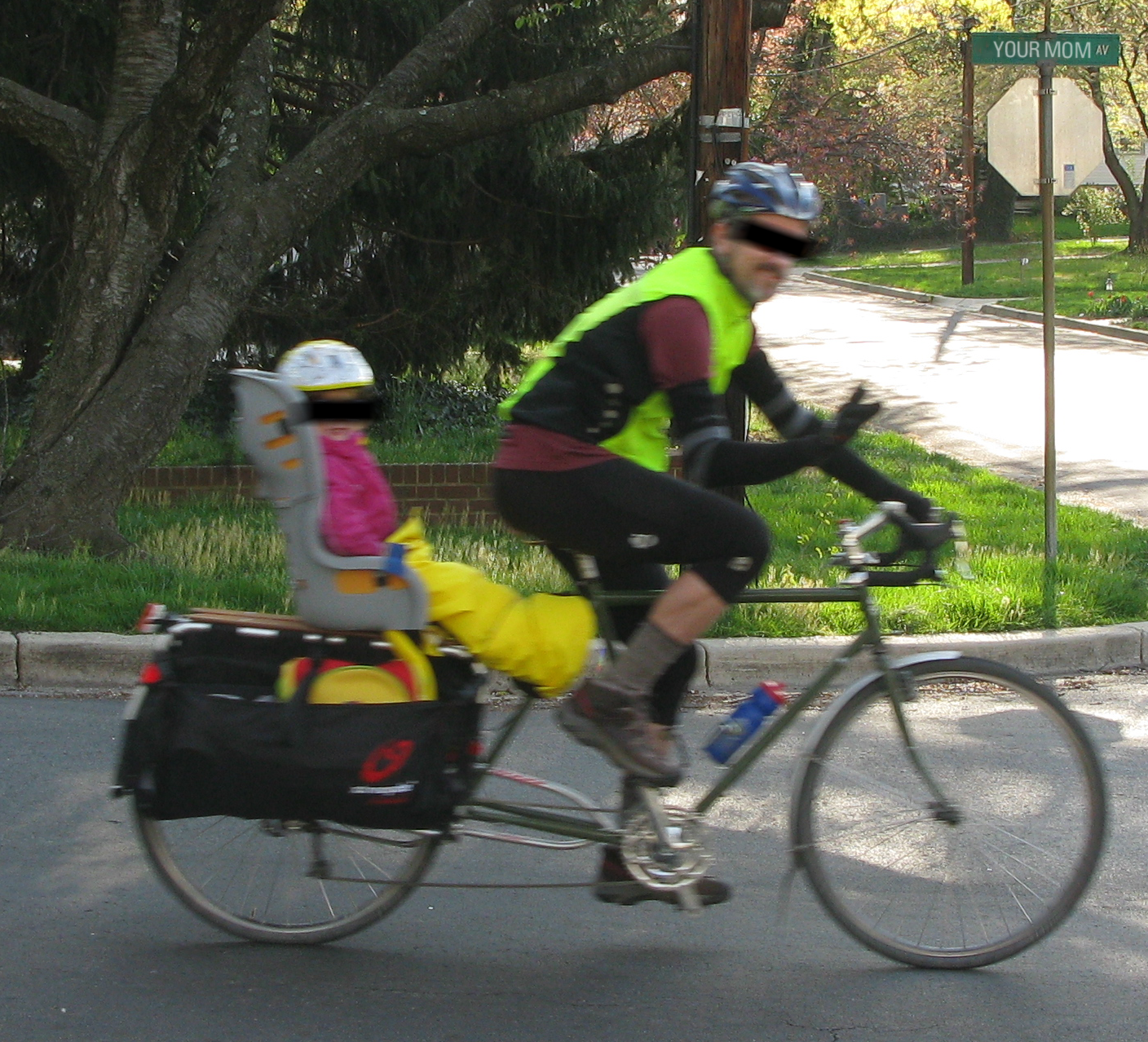 Cycle Jerk Xtracycle DIY Child Seat
