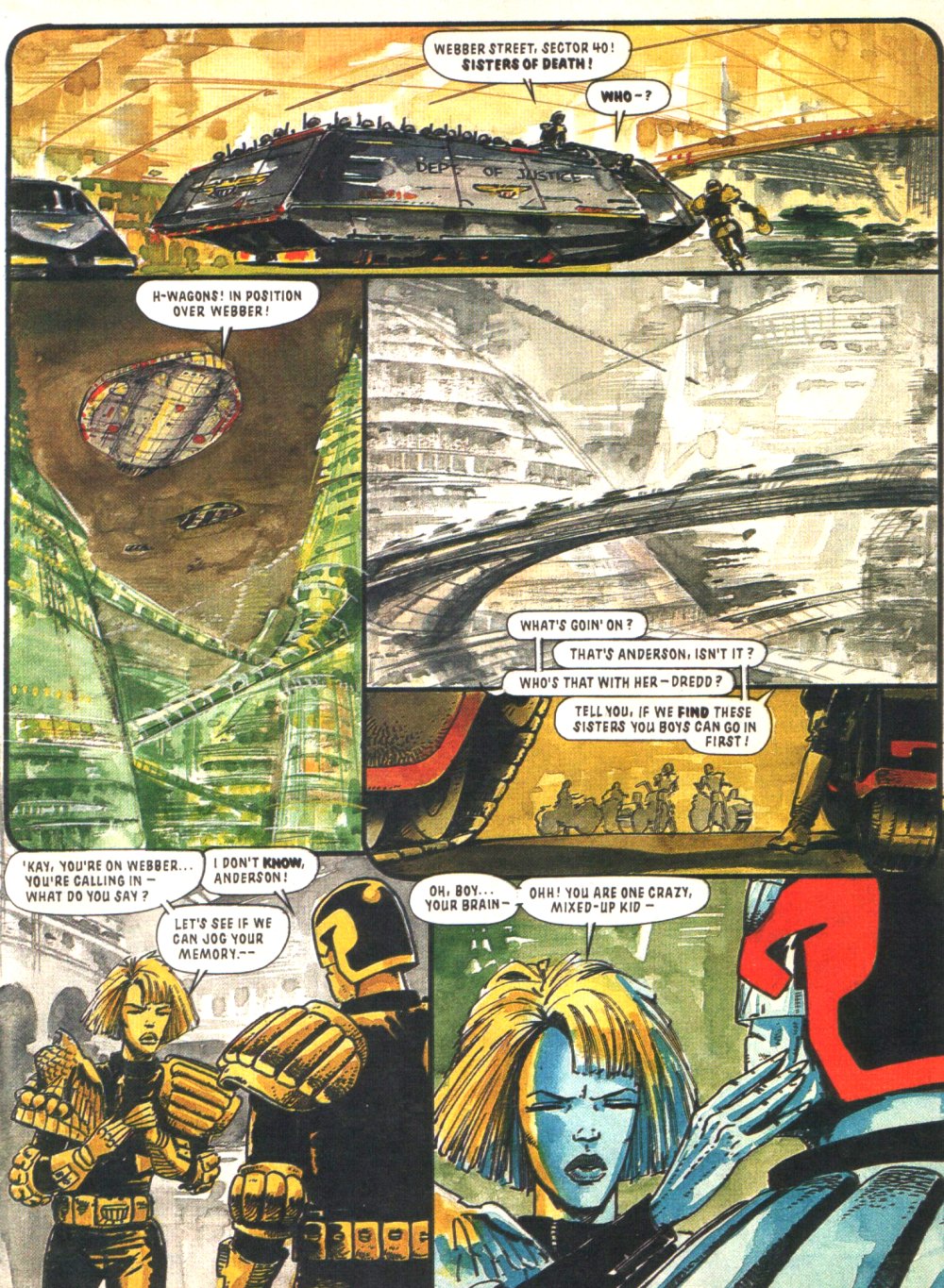 Read online Judge Dredd: The Complete Case Files comic -  Issue # TPB 14 (Part 1) - 159