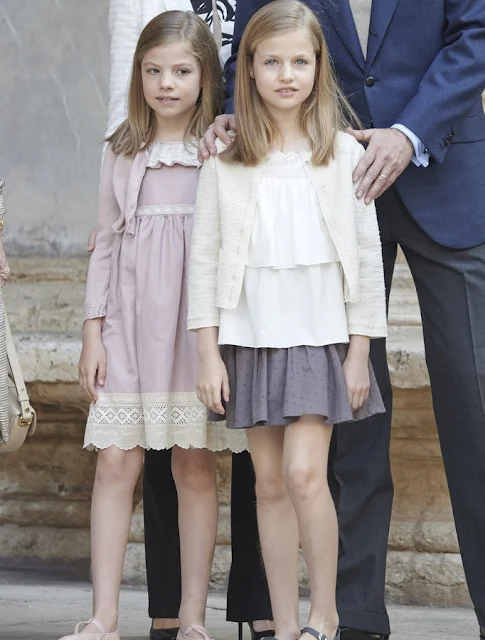 Spanish Royals attend Easter Mass in Palma de Mallorca