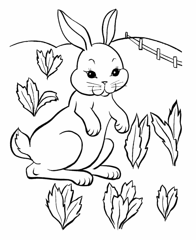 Free Coloring Pages: Printable Easter Coloring Pages