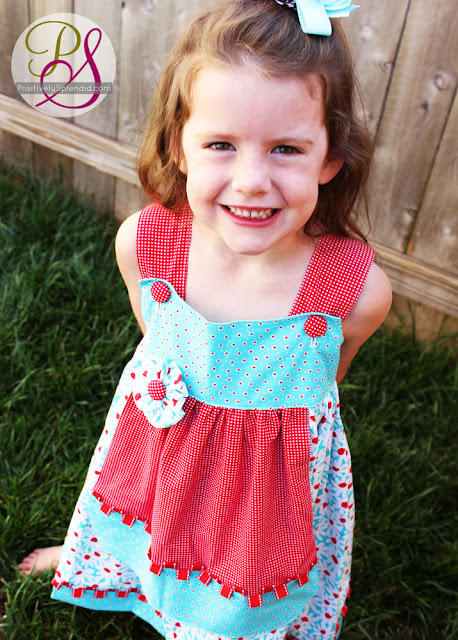 The Cottage Mama Charlotte Apron Dress + Pattern Giveaway! - Positively ...