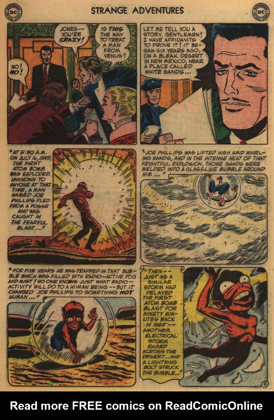 Read online Strange Adventures (1950) comic -  Issue #14 - 33