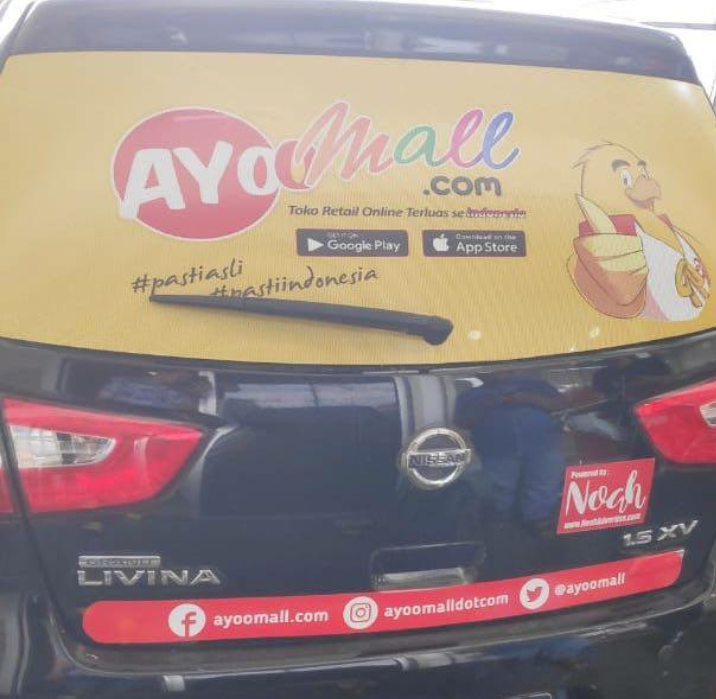 Car Advertise Car Sticker Advertise Jasa Iklan Stiker Mobil 2019