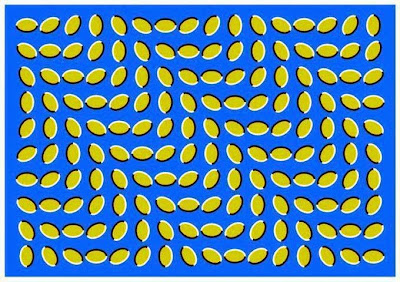 Moving Leaves Optical Illusion