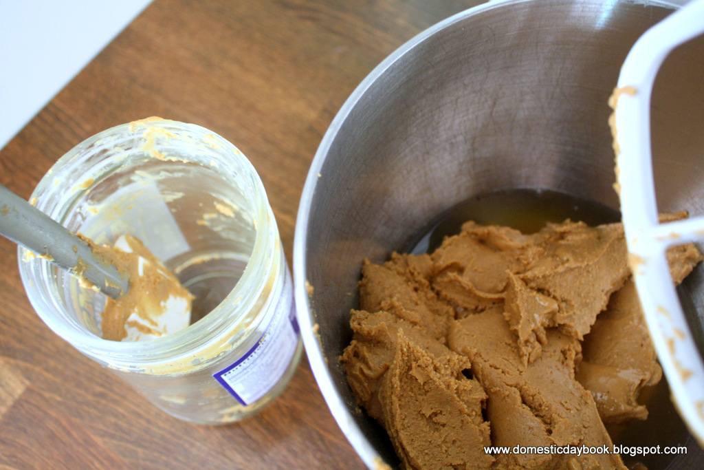 Natural Peanut Butter Mixer, Peanut Butter Stirring