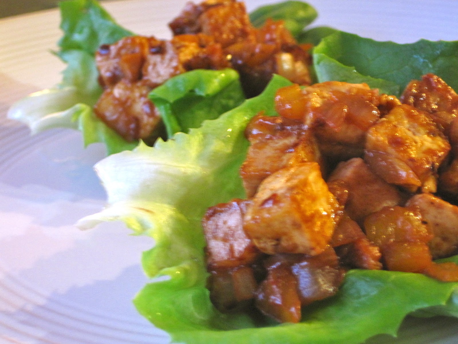 Alissamay's: Spicy Tofu Lettuce Wraps