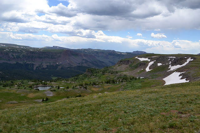 lakes below