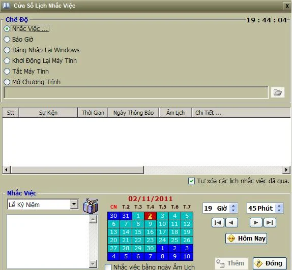 Hướng dẫn cài đặt lịch Desktop Vietnamese Calendar 4.0