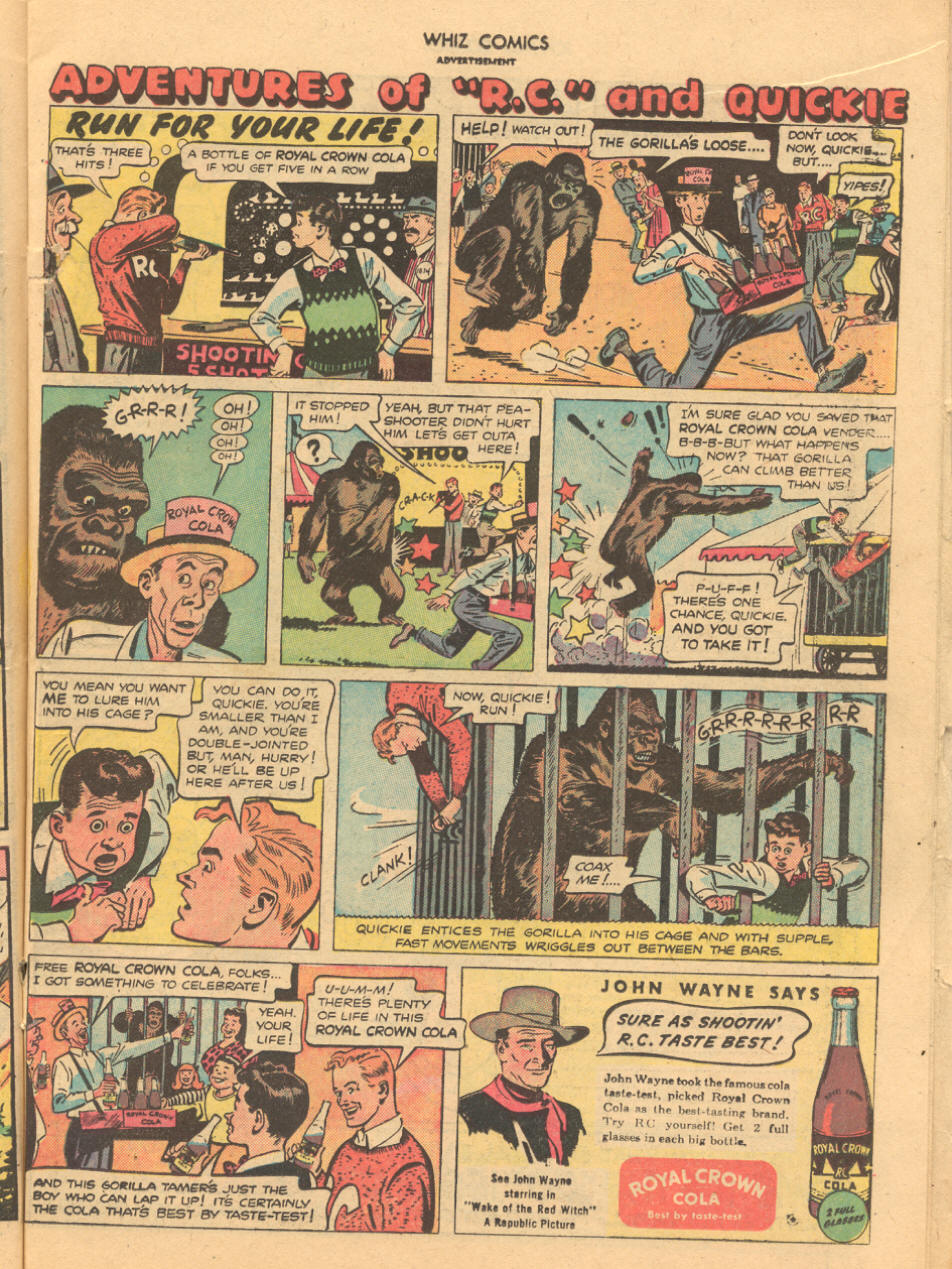 Read online WHIZ Comics comic -  Issue #99 - 11