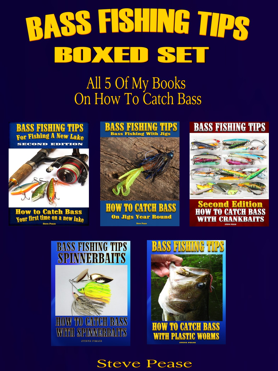 BASS FISHING BOX SET