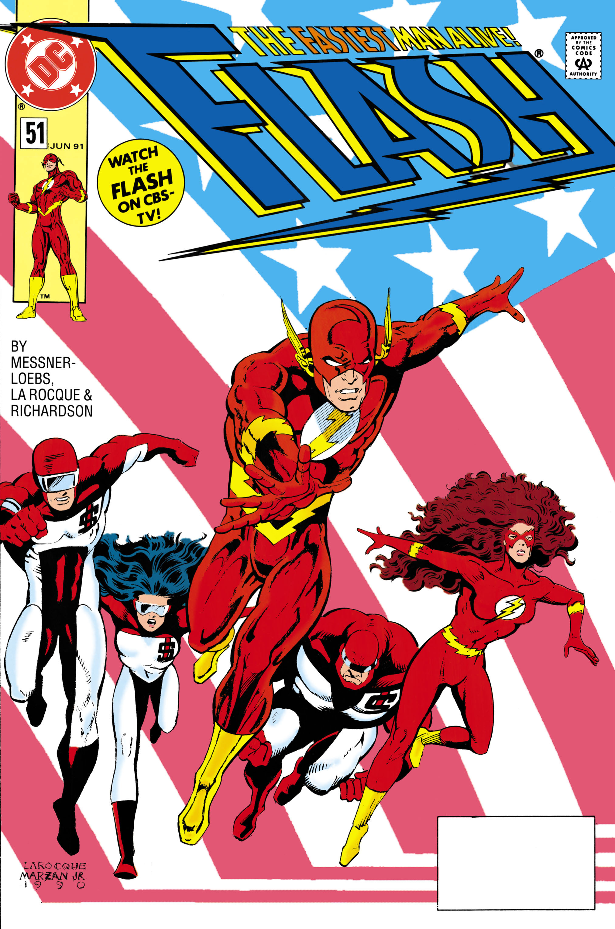 Read online The Flash (1987) comic -  Issue #51 - 1