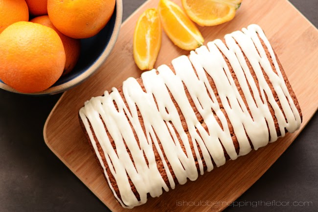 Orange and Spice Pound Cake | Infused with tea and butter...and deliciousness! | The perfect holiday treat of breakfast.