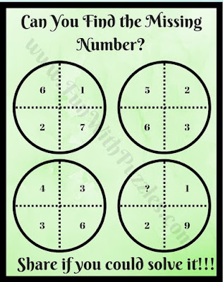 Maths Circle Brain Teaser for Teens which will blow your mind
