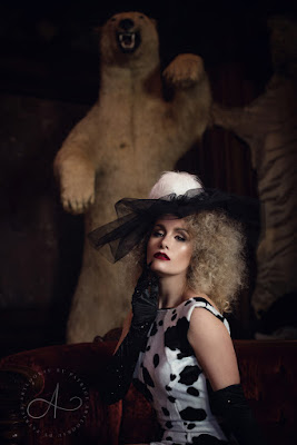 Mystic Magic, fashion, couture, high fashion, designer, vogue, photo, photography, somerleyton hall, bling, dark beauty, edgy, fur, cruella deville, makeup, beauty, fashion blogger, style, style blogger, fashionista, swarovski, drama, dalmatian dress, silver dress, lady gaga, american horror story, fur, feathers,