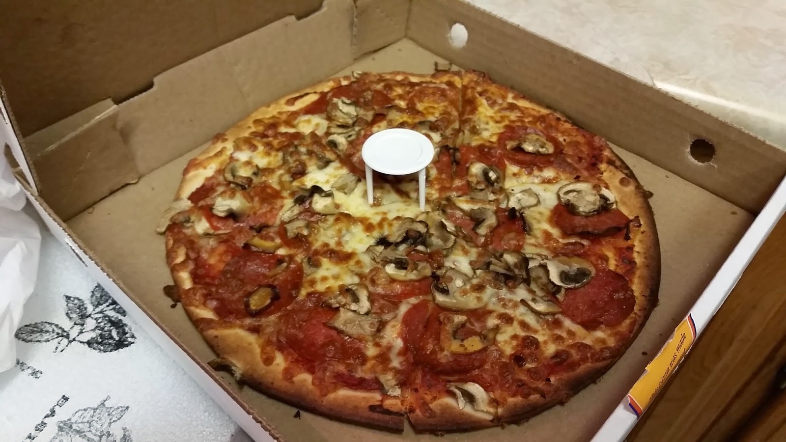 Pizza 73's Gluten Free Pizza