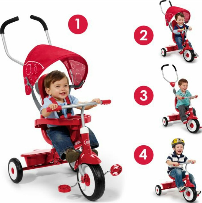 ride and stand stroll n trike