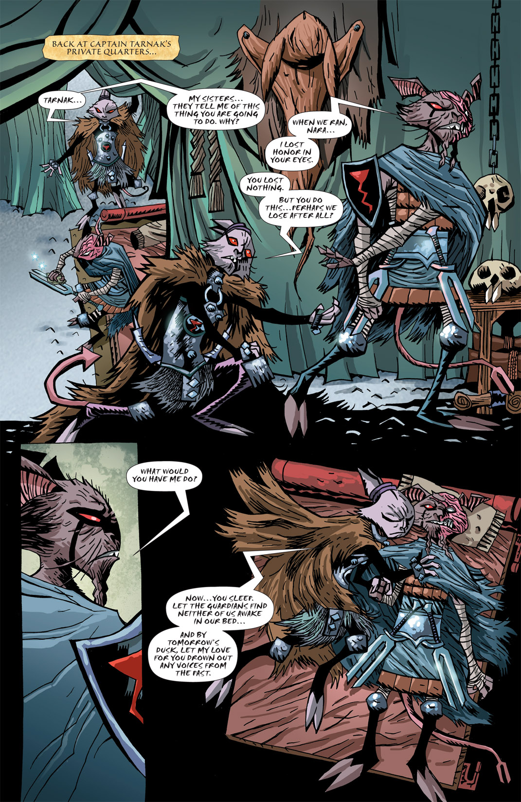 Read online The Mice Templar Volume 3: A Midwinter Night's Dream comic -  Issue #6 - 9