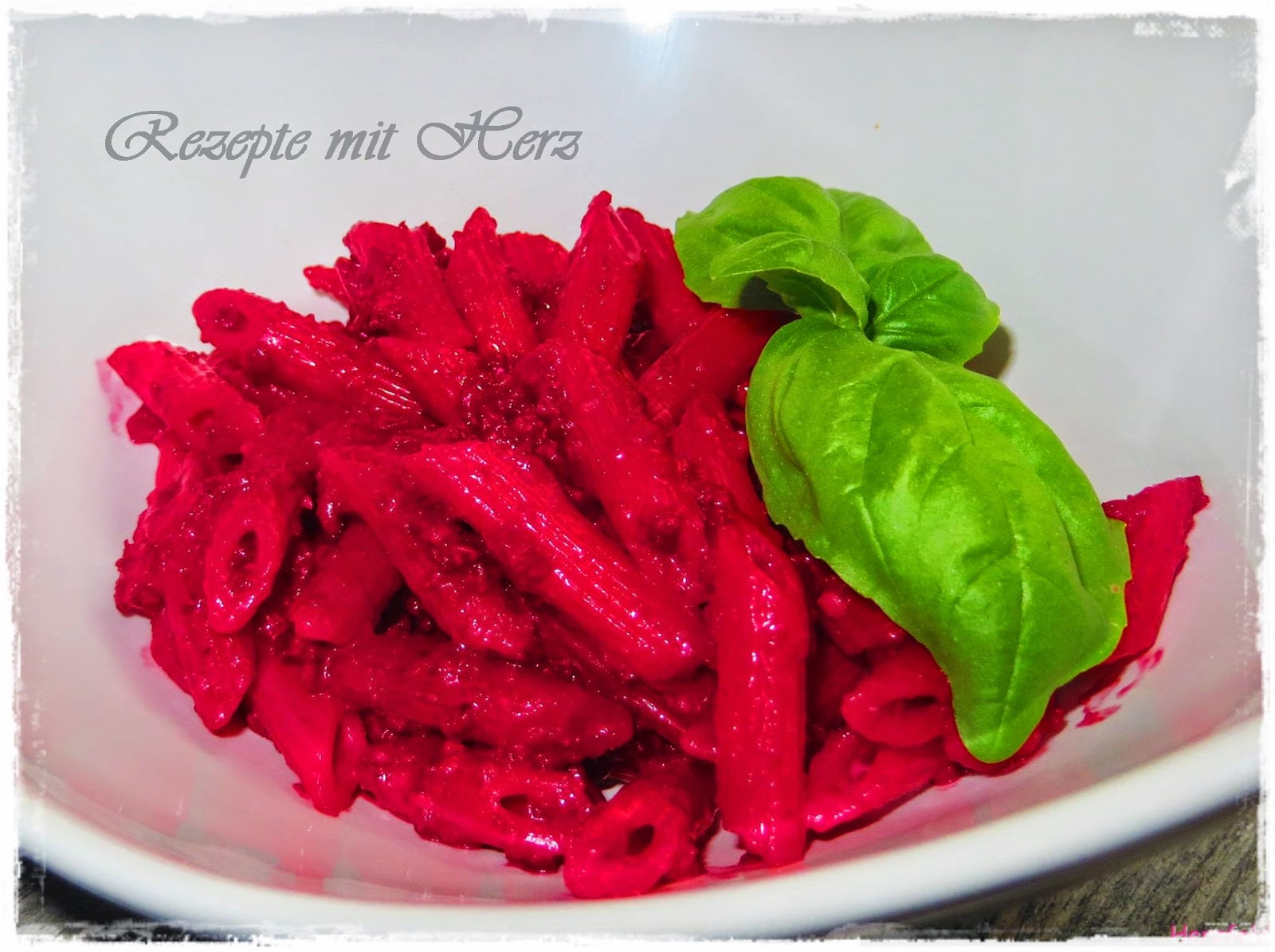 Rezepte mit Herz: Pink Pesto Rezepte mit Herz: Pink Pesto