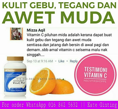 Testimoni Vitamin C Shaklee Yang Anda Mungkin tidak Percaya | Testimoni Vitamin C Shaklee http://www.kateginting.com/2017/05/testimoni-vitamin-c-shaklee-yang-anda-mungkin-tidak-percaya.html