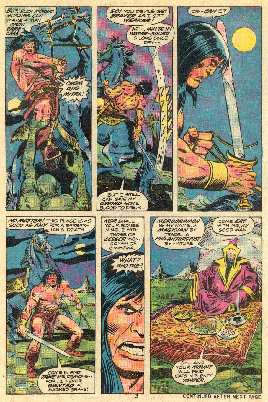 Read online Conan the Barbarian (1970) comic -  Issue #46 - 4