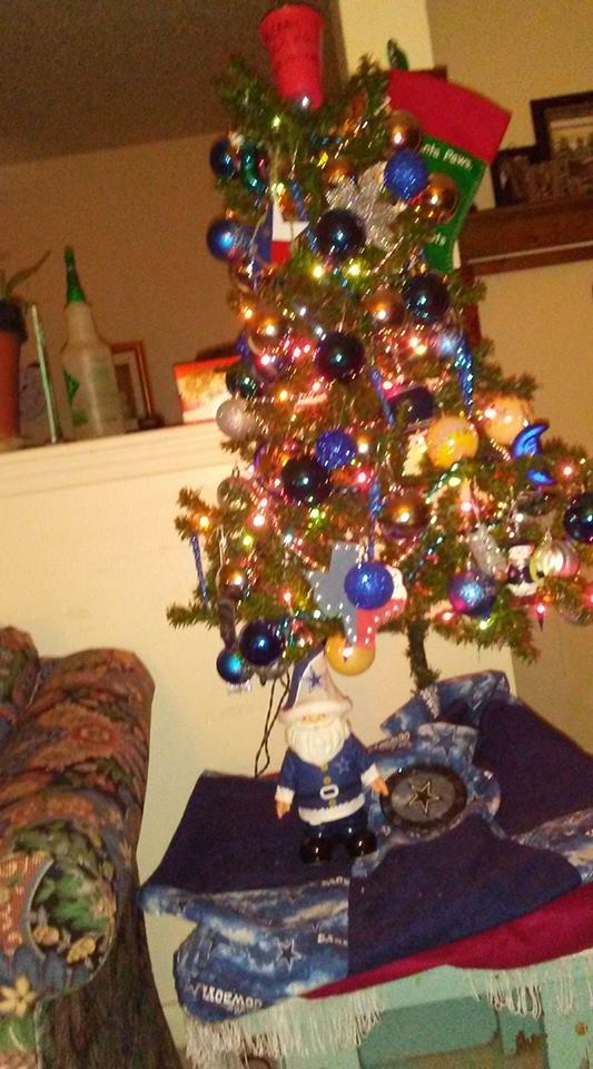 My Dallas Cowboy Christmas Tree My Dallas Cowboy Christmas Tree
