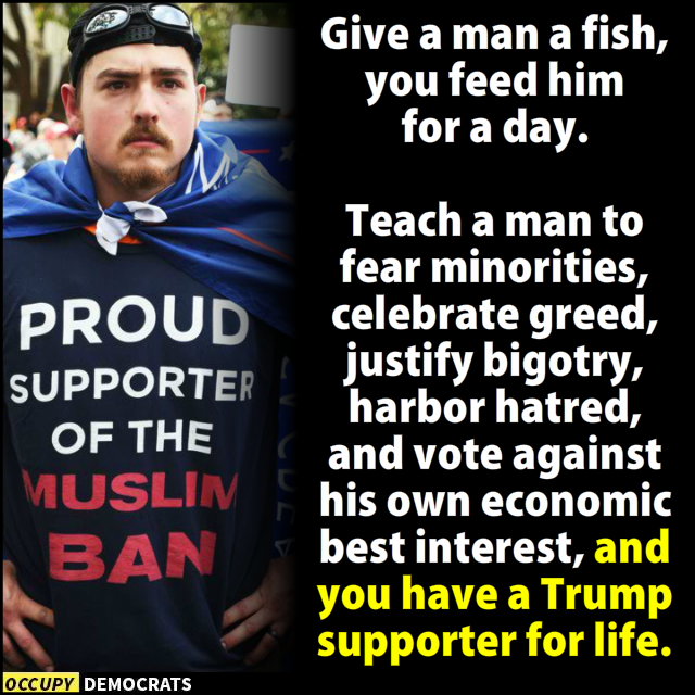 Keith's Space Definition of A Trump Supporter