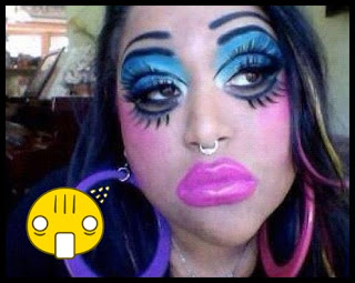 exceso maquillaje