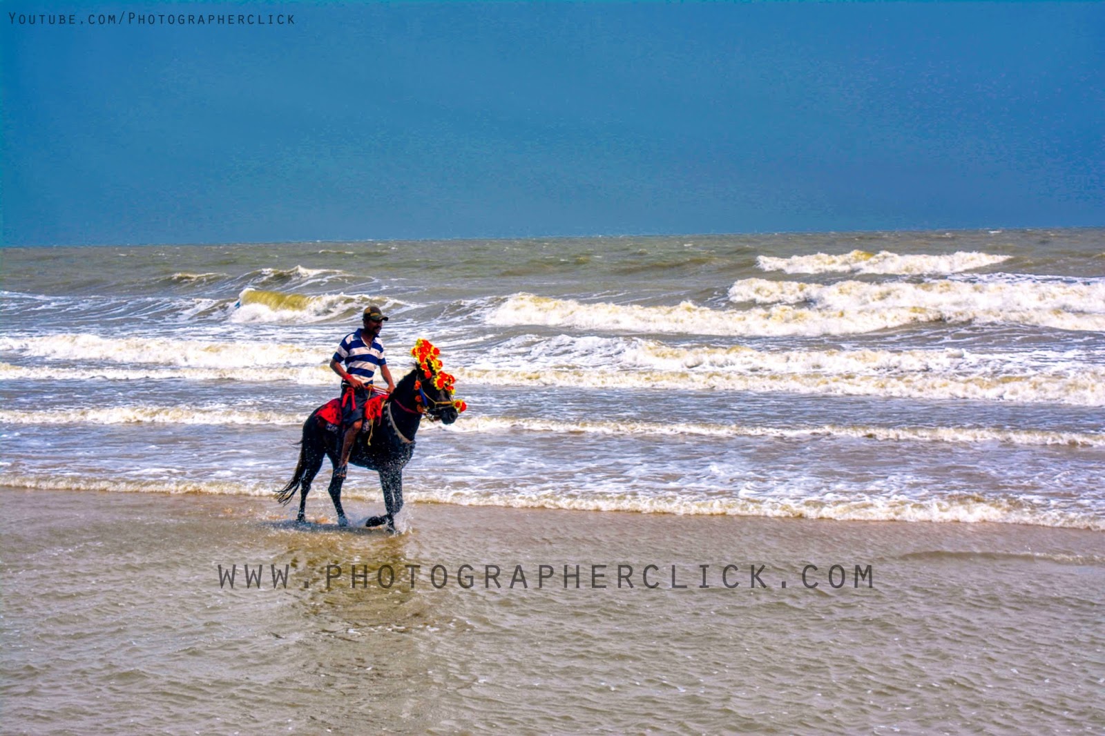 Horse Riding On Digha Beach