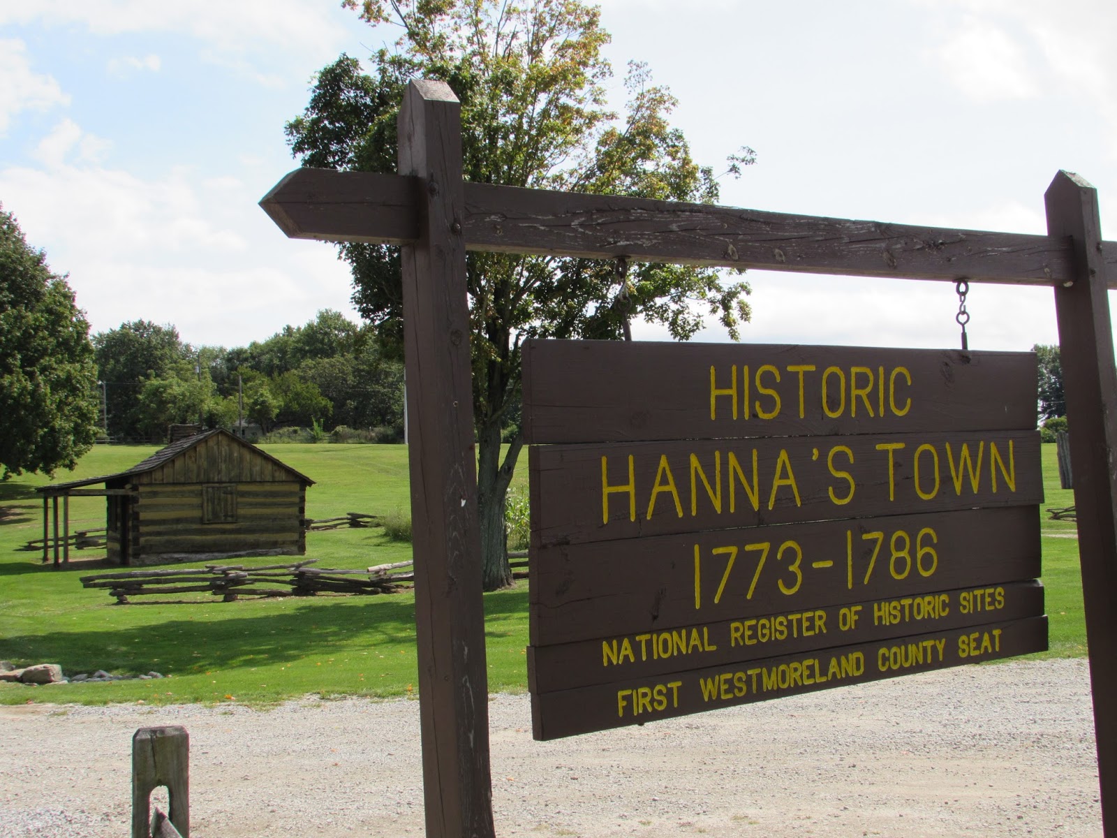 Historic Hanna's Town Rebuilt Frontier Town in Westmoreland County