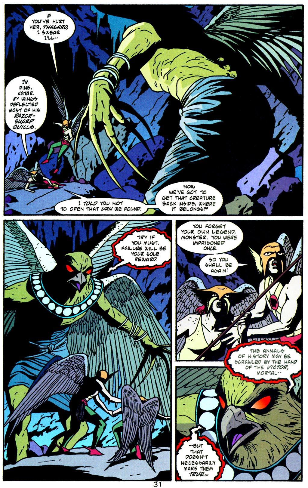 Read online Legend of the Hawkman comic -  Issue #1 - 33