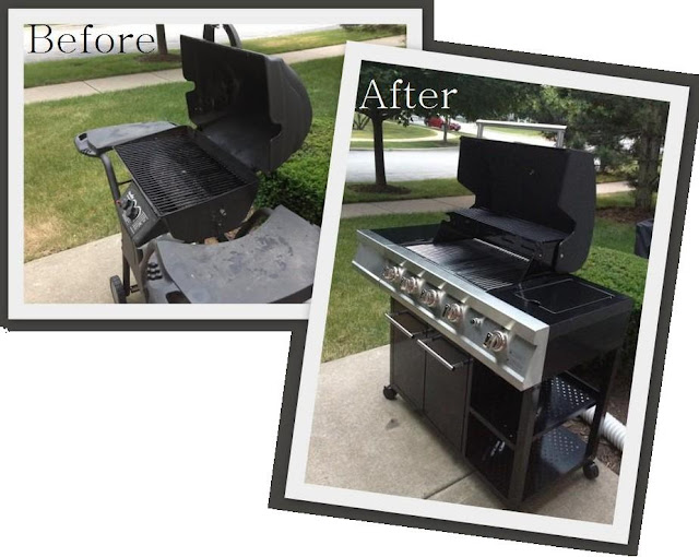 Before and After Grill
