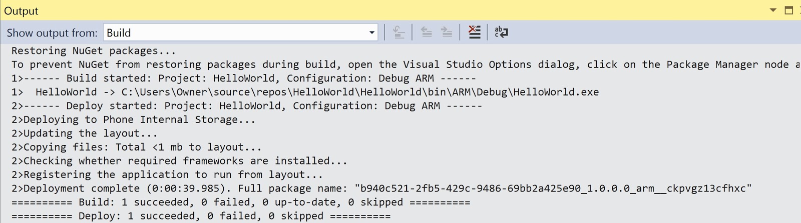 HodentekHelp: How do you deploy a Universal Windows Project to a ...