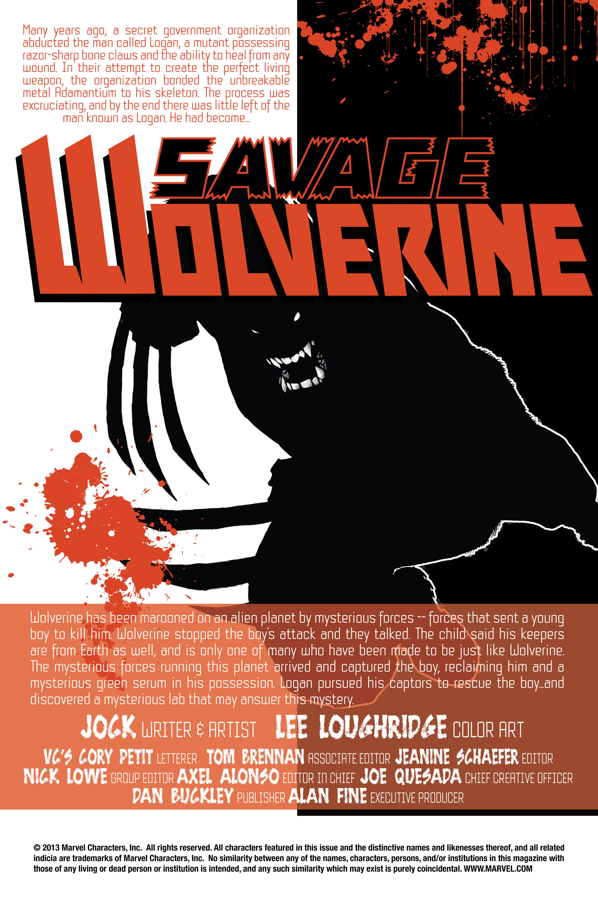 Read online Savage Wolverine comic -  Issue #11 - 2