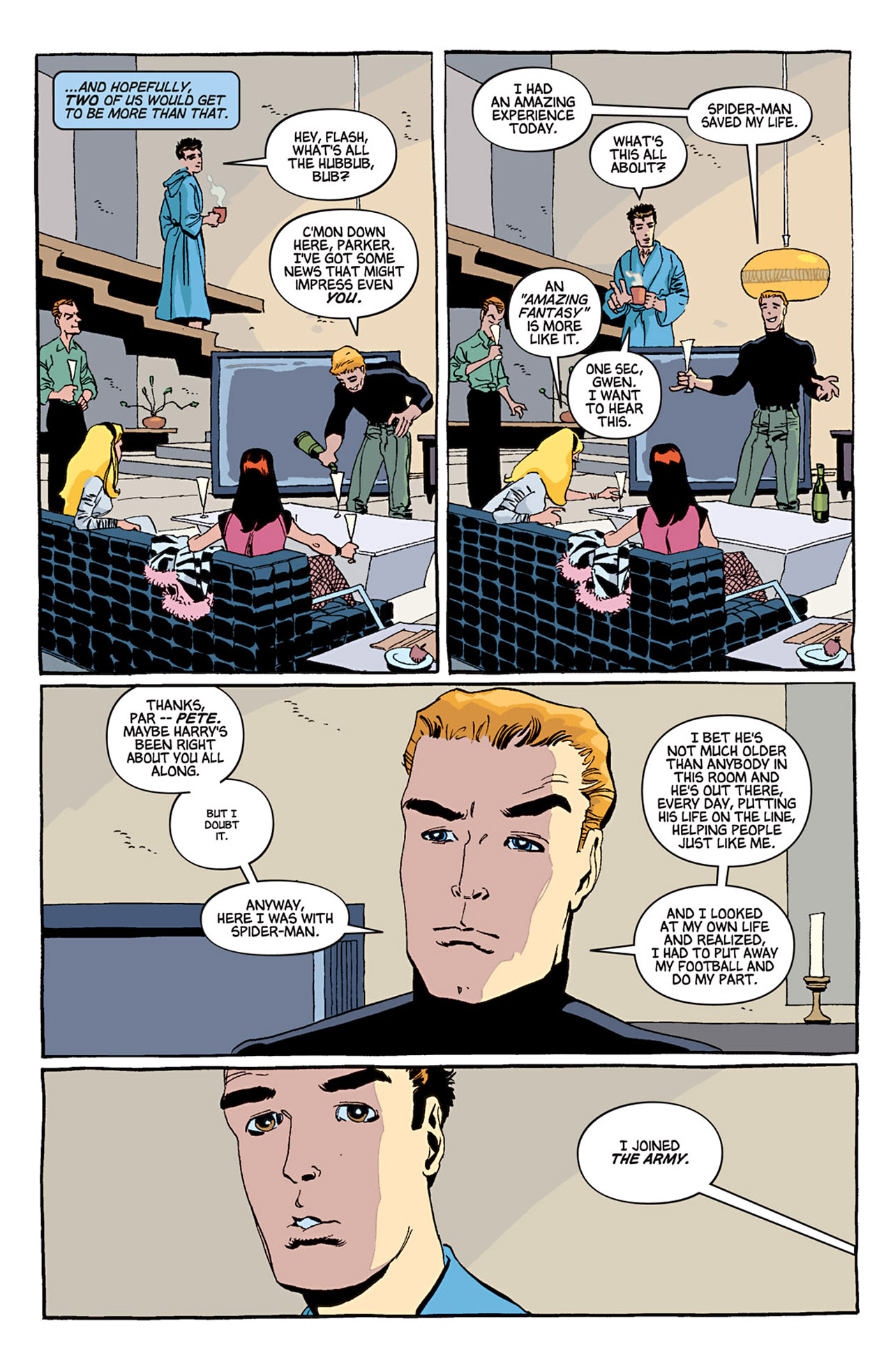 Read online Spider-Man: Blue comic -  Issue #5 - 21