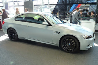 Uno de los muchos BMW expuestos en el BMW Welt. Uno de los muchos BMW expuestos en el BMW Welt.